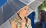 Scarlett Johansson as Janet Leigh in 'Hitchcock'.