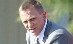 James Bond does dangerous stunt in new on-set videos.