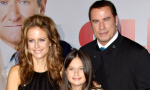 John Travolta and family hit the 'Old Dogs' red carpet.