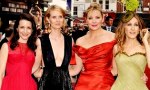 Catch Sarah, Kim, Cynthia and Kristin in designer dresses at the London Red Carpet!