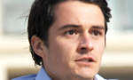 'The Good Doctor': Orlando Bloom swimming in the surf.