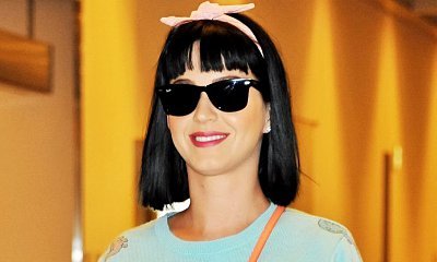 Katy Perry Shows Off Her Super Bowl-Inspired Nail Arts