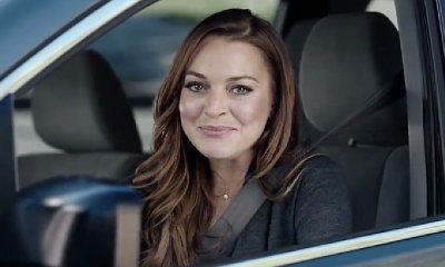 Lindsay Lohan Shares Teaser of Her New Super Bowl Commercial