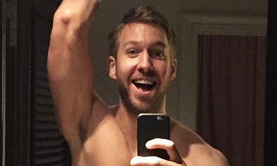 Calvin Harris Proudly Shows Off His Rippling Muscles