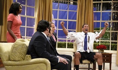 Dwayne Johnson Brings Back The Angry Rock Obama to 'Saturday Night Live'