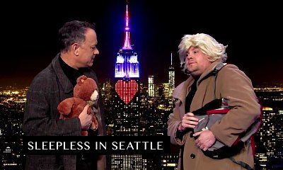 James Corden Reenacts Tom Hanks' Movies in 'Late Late Show' Debut