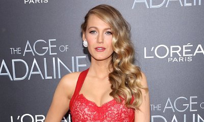 Blake Lively Stuns in Red Lace Dress at 'The Age of Adaline' Premiere