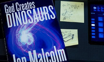 'Jurassic World' Teases Dr. Ian Malcolm Book in Easter Egg Picture