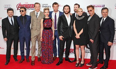 Scarlett Johansson and Co-Stars Reunite at 'Avengers 2' London Premiere