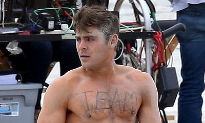 Zac Efron Gets Nearly Naked on Set of 'Dirty Grandpa'