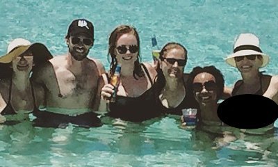 Chelsea Handler Drinks Beer and Goes Topless in Bahamas