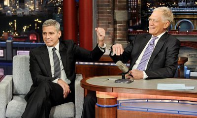 'Late Show' Video: George Clooney Handcuffs Himself to David Letterman