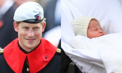 Prince Harry Finally Meets Niece Princess Charlotte