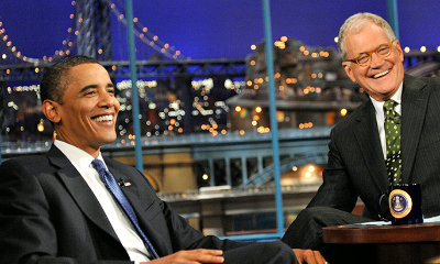 Video: President Obama Comes to 'Late Show' to Say Goodbye to David Letterman