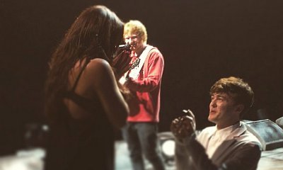Ed Sheeran Helps Rixton's Jake Roche Propose to Little Mix's Jesy Nelson During Concert
