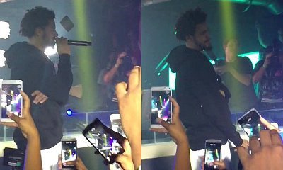 Video: J. Cole Hit in the Face With an iPhone at San Diego Show