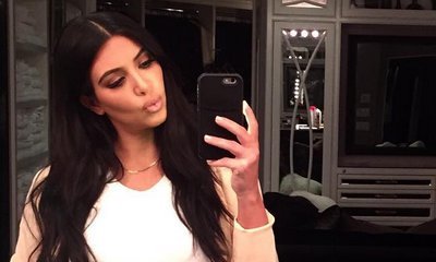 Kim Kardashian Accused of Faking Her Baby Bump in New Selfie