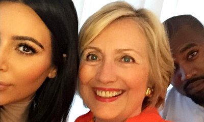 Kim Kardashian Takes Selfie With 'Our Next President' Hillary Clinton