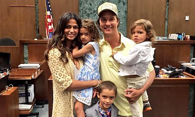 Matthew McConaughey Congratulates His Wife on U.S. Citizenship