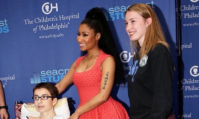 Nicki Minaj Visits Children's Hospital of Philadelphia