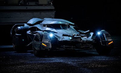 New Batmobile Photo From 'Batman v Superman: Dawn of Justice' Arrives