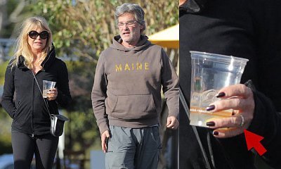 Goldie Hawn Flashes Diamond Ring - Is She Getting Married to Kurt Russell?