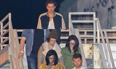 Katy Perry Spotted Leaving Adele's Concert With Orlando Bloom