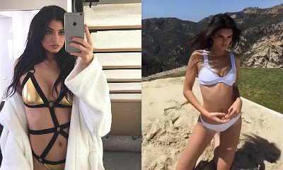 Kylie and Kendall Jenner Show Off Hot Bodies While Modeling Their Bikini Line