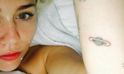Oops! Miley Cyrus Confuses Her Saturn Tattoo With Jupiter