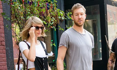 Taylor Swift and Calvin Harris Hold Hands During Romantic Dinner Date