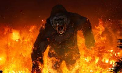 'Kong: Skull Island' Fiery Concept Art Sees the Mighty Ape Going Berserk