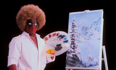 'Deadpool 2' Offers New Footage in This Trippy Bob Ross Tribute Teaser