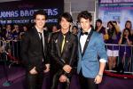 Purple Carpet Treatment for 'Jonas Brothers 3D' World Premiere