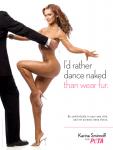 Karina Smirnoff Goes Naked in PETA's New Anti-Fur Ad