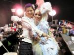 Kerli Filming 'Tea Party' Video for 'Alice in Wonderland'