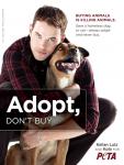 Video: Kellan Lutz Supports PETA's Animal Adoption Campaign