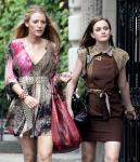 Blake Lively and Leighton Meester Filming 'Gossip Girl' in NYC