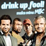 Usher and 'The A-Team' Stars Grace New Make Mine Milk Promotion