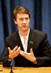 Edward Norton Named UN's Goodwill Ambassador