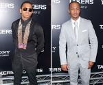 Chris Brown and T.I. Arrive at 'Takers' LA Premiere, New Clips Come Out