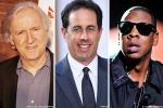 James Cameron, Jerry Seinfeld and Jay-Z Tipped to Become Billionaires by 2015
