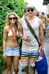 Kellan Lutz and AnnaLynne McCord Spotted Exiting Low Budget Motel
