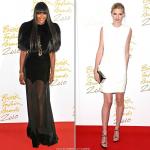 Naomi Campbell and Lara Stone Win at British Fashion Awards