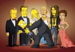 Russell Brand, Ricky Gervais and More Simpsonized
