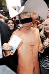 Lady GaGa Wears Horn Hat on Billboard Mag, Condom-Inspired Outfit on 'GMA'