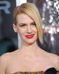 Pregnant January Jones Looks Forward to Being Single Mom