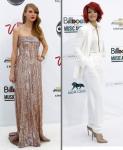 2011 Billboard Music Awards: Taylor Swift Glams Up, Rihanna Suits Up