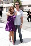 Pics: Paula Abdul, Simon Cowell, Cheryl Cole Taping 'X Factor (US)'