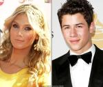 Delta Goodrem and Nick Jonas Kiss at the Airport