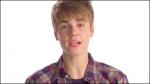 Video: Justin Bieber Promotes Responsible Text Messaging